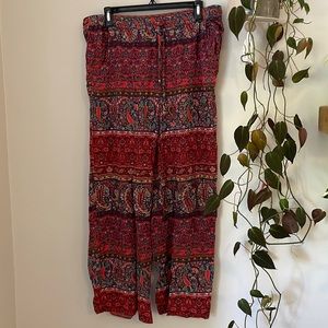 Patterned Palazzo Pant